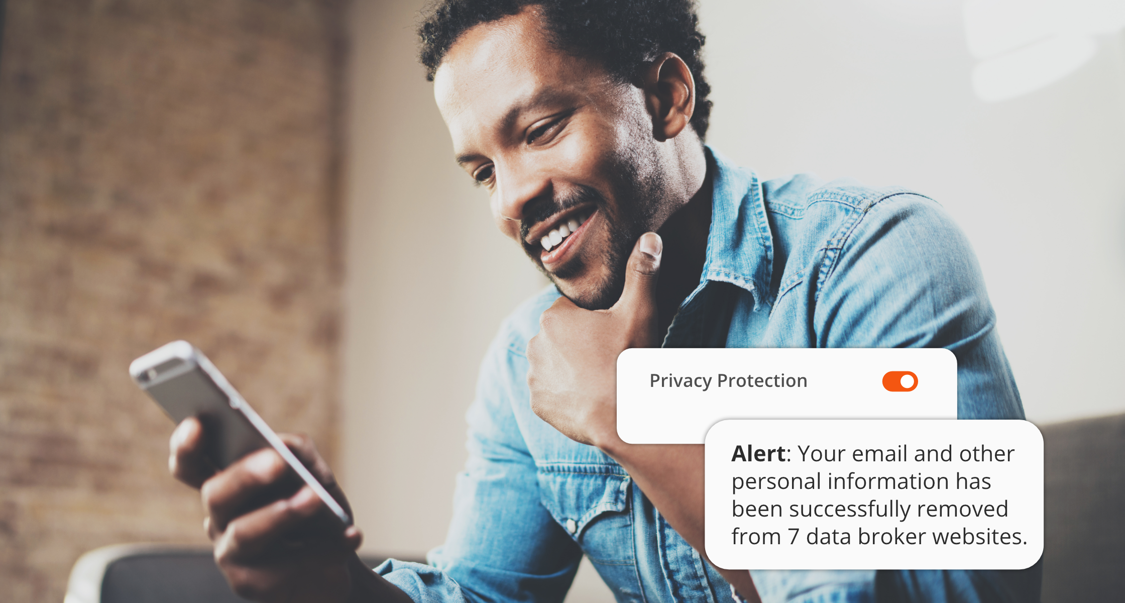 Personal Data PrivacyGet alerted every time we remove your personal information from data traffickers and scammers.